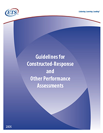 Guidelines for Constructed-Response and Other Performance Assessments Image of Guidelines for Constructed-Response and Other Performance Assessments