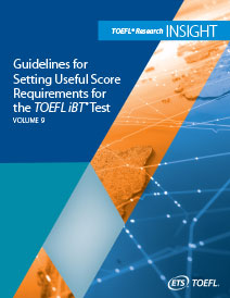 Baixe Diretrizes para Definir Requisitos de Pontuação Úteis para o Teste TOEFL iBT