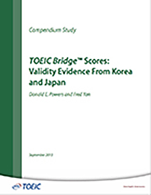 leia mais sobre Pontuações de Pontes do TOEIC: Evidências de Validade da Coreia e do Japão