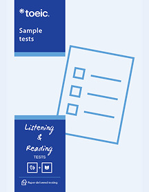 Testes de Amostra de Escuta e Leitura do TOEIC