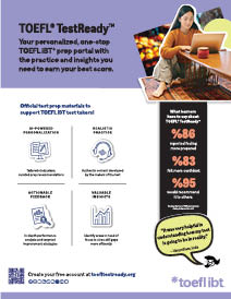 TOEFL TestReady Flyer